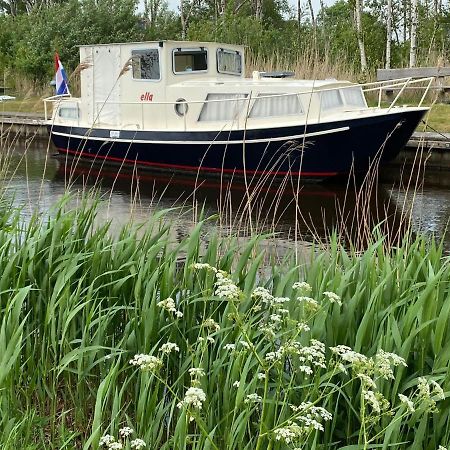 Boat Ella - Kamperen Op Het Water -Niet Om Mee Te Varen -Read Host Profile-Lees Hostprofiel Jutrijp Eksteriør bilde