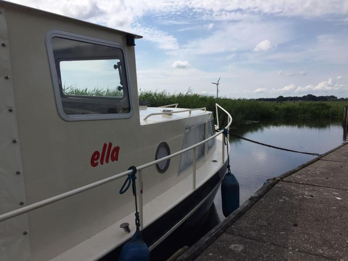 Boat Ella - Kamperen Op Het Water -Niet Om Mee Te Varen -Read Host Profile-Lees Hostprofiel Jutrijp Eksteriør bilde