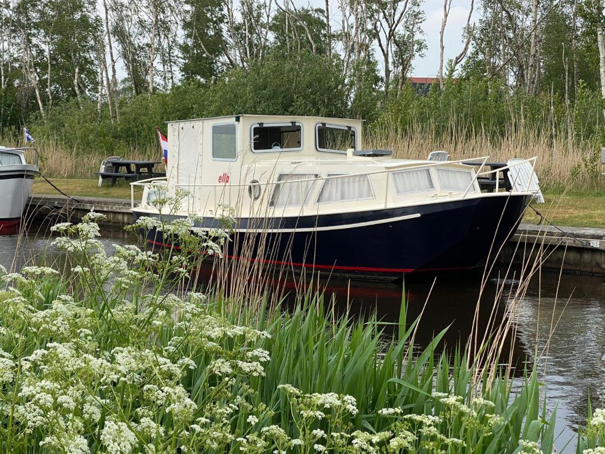 Boat Ella - Kamperen Op Het Water -Niet Om Mee Te Varen -Read Host Profile-Lees Hostprofiel Jutrijp Eksteriør bilde